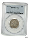 1850-O 25c PCGS VG-10 - Scarce O-Mint-Liberty Seated クォーター-Scarce O-新品同様- show original title※関税は当ショップ負担（お客様負担無し）※全国送料無料...