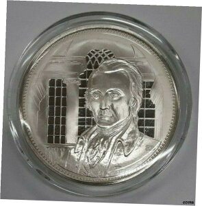 フランクリン ・ ミント スターリングシルバー メダルシグナー 宣言者 マシュー ・ ソーントンFranklin Mint Sterling Silver Medal Signer Declarer Matthew Thornton