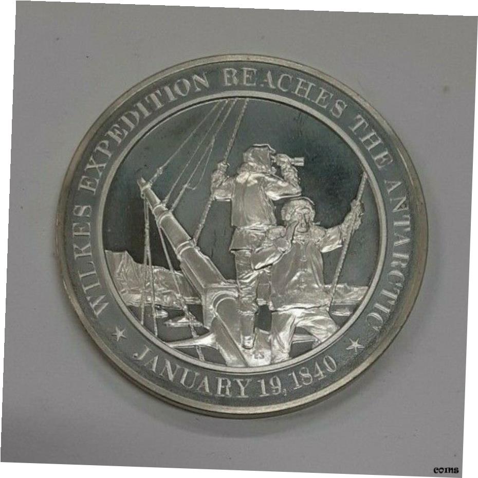 yɔi/iۏ؏tz AeB[NRC RC   [] Franklin Mint History of US X^[OVo[ _ 1840 Wilkes Exp. to Antarctica- show original title