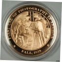 ブロンズ プルーフ メダル アメリカでの写真の初使用 1839年秋Bronze Proof Medal First Use of Photography in America Fall 1839