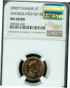 2002 P カナダ セント NGC MS68 RD PQ MAC フィネスト グレード スコットレス *2002 P Canada St NGC MS68 RD PQ MAC Finest Grade Scotless *|詳細画像