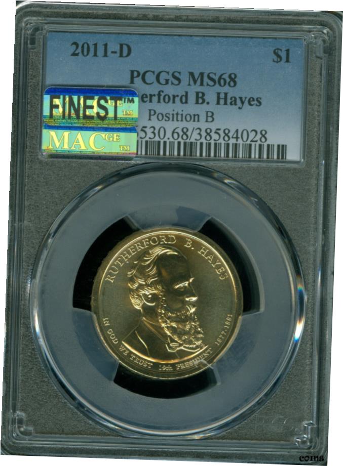 ڶ/ʼݾڽա ƥ    [̵] 2011 D 饿եɥإɥ PCGS MS-68 POS-B MAC FINEST MAC SPOTLESS Pop-10 *- show original title