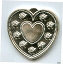 ハートシェイプ バレンタインデーローズ 美品 1オンス 999 シルバー ラウンド JL361- show original titleHeart Shape Valentine's Day Rose Good Condition 1oz 999 Silver Round JL361- show original title