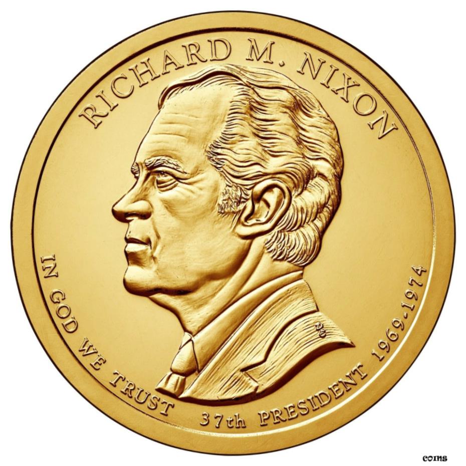 ڶ/ʼݾڽա ƥ    [̵] 2016ǯ-P Richard M. Nixon  US Golden Dollar $1  եǥե Ʊ- show original title