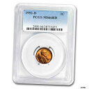  アンティークコイン コイン 金貨 銀貨  1952年-D リンカーンセント MS-66 PCGS (レッド) - SKU #206147- show original title