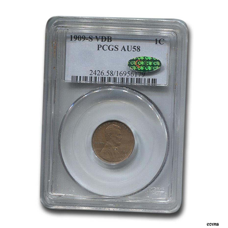 1909-S VDB Lincoln セント AU-58 PCGS CAC-SKU #212144- show original title※関税は当ショップ負担（お客様負担無し）※全国送料無料・海外輸送無料※商品の状態は画像をご確認下さい（極美品・目立った汚れ無し）※輸入品の為英語表記となります※その他ご不明点はお気軽にお問合せ下さい！Brand: US MintCountry/Region of Manufacture: United StatesMPN: 212144Circulated/Uncirculated: CirculatedYear: 1909Certification: PCGSDenomination: $0.01[ご購入前に必ずお読み下さい]親切丁寧に、商品到着までサポート対応させていただきます。■パソコンの画像・画質により色や素材感が、実際の商品と多少異なる場合がございますので予めご了承くださいませ。■お客様のご都合（程度の解釈相違を含む）による商品のご購入後のキャンセル返品は、原則としてお受け致しておりません。未払いのまま2日以上連絡が取れない場合はキャンセルさせて頂きます。その場合、事務局側が自動的に「非常に悪い」の評価を付けてしまいますのでご注意ください。※お支払い頂いた場合は連絡は不要です。※他ショップでも販売しておりますので、稀に在庫がない場合がございます。■不具合での返品は箱などすべてが到着時の状態になるものに限らせていただきます。※当店では不良品はすべて現物確認と不具合の確認を行い対応をさせて頂いております。■お客様のご都合によるご注文確定後の商品のキャンセルにつきましては承っておりません。また、ご入金確認後、またはご決済完了確認後のキャンセルにつきましては、ご注文総額の30％のキャンセル料をご請求させていただきます。■領収書二重発行やトラブル防止のため、領収書発行は行っておりません。事務局側が発行している「支払い明細」が正式な支払い証明となります。支払い明細画面を印刷したものが領収書の代わりになることを各税務署に確認済みです。■年末年始・連休の発送は、業者も休みになる関係でいつもより遅れます。■輸送時の破損の場合は配送業者への報告を行って下さい。報告なしでの対応はできません。■日祝日は定休日とさせていただいております。連絡・発送が出来ませんのであらかじめご了承お願いいたします。■内容は必ずお読みになってからお買い求め下さいますようお願い致します。※在庫状況は常に更新をしておりますが、当社は複数店舗で在庫を共有しているため、ご注文を頂きましても稀に欠品している場合がございます。その際は誠に申し訳ございませんが、その旨をメールまたはお電話にてご連絡させていただきます。ご理解いただけますようお願い申し上げます。親切・丁寧にお取引させていただきますのでよろしくお願いします。 品質保証について 当店の商品の、品質保証についてご紹介いたします。 ▽品質保証書 お買い上げいただく全ての商品に「WORLD RESOURCE品質保証書」をおつけいたします。 これは、WORLD RESOURCEが販売した商品であることを保証するものです。大切に保管してください。 ▽標準保証に関して 当店でご購入頂きました商品は7日以内の標準保証サービスが付属致します。 ※ご購入日につきましては、製品の品質保証書に記載の日付にて確認させていただきます。 ※保証は通常利用時のみの対応となります。 ※ご購入日の確認を致しかねる場合は有償となります。品質保証書は大切に保管して下さい。POINT01　品揃え一番店を目指して 「期待に答えるお店づくりと、時代に合わせたサービスをご提供致します。」 POINT02　多種多様な商品レパートリー 「幅広く、世界の商品をご用意しております。」 POINT03　きっと見つかる！新しい発見 「テレビや雑誌で紹介されたアイテムもいちはやく。」 モットー：丁寧な接客対応 その道数十年のスタッフだからこそできる、“豊富な知識”に基づく商品のご提案。 お探しの商品はお気軽にスタッフにお尋ねください。 「以前は、商品ページあったけど、、、見つからない。」 「初めてアンティークコインの購入をしますが大丈夫ですか？」 「この年代の商品を探していますが、おすすめはありますか？」 「友人にアンティークコインを送りたいけど、おすすめありますか？」 等など、困ったときの質問にも、しっかり対応・お調べ致します。 取寄せ、取り置き等もできますので、商品一覧で見つからなかった商品でも、 スタッフまでお気軽にご相談下さい。 【お問い合わせはお気軽にどうぞ】 suport@world-resource.net