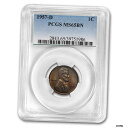  アンティークコイン コイン 金貨 銀貨  1957年-D リンカーンセント MS-65 PCGS (ブラウン 、 トーン) - SKU#215277- show original title