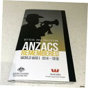  アンティークコイン コイン 金貨 銀貨  2015 Anzac Remembered WW1 Official Coin Collection 20 Cent X 14