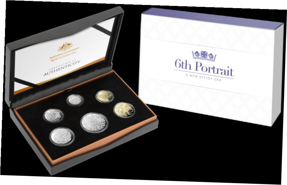 ڶ/ʼݾڽա ƥ    [̵] AUSTRALIA 2020 A New Effigy Era 6th Portrait Jody Clark RAM Set 6 Coin Proof