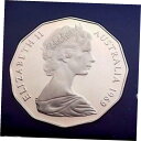 AUSTRALIA: 1969 50 CENT Proof Coat of ArmsAUSTRALIA: 1969 50 CENT Proof Coat of ...