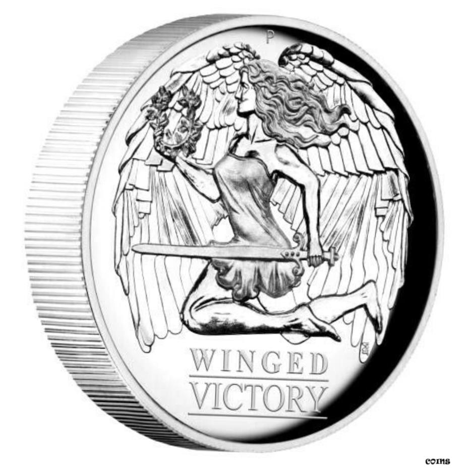 ڶ/ʼݾڽա ƥ    [̵] Australia 2021 $1 Winged Victory 1oz Silver Proof High Relief Art Deco 3000 MADE