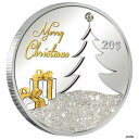 Kiribati 2012 20ドル メリークリスマスツリー 2オンス シルバー コイン COA ボックス- show original titleKiribati 2012 $20 Merry Christmas Tree 2oz Silver Coin COA Box - show original title