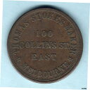 Australia Token. Stokes - 1862 1d.. Melbourne Vic.. Arms.. aVFAustralia Token. Stokes - 1862 1d.. Melbourne Vic.. Arms.. aVF(3)