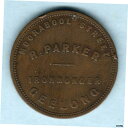 Australia Token. Parker 1d.. 35mm - Large Size ...Geelong Vic.. aVFAustralia Token. Parker 1d.. 35mm - Large Size ...Geelong Vic.. aVF
