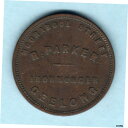 Australia Token. Parker 1d.. 35mm - Large Size ..Geelong Vic.. SCARCE.. Fine+Australia Token. Parker 1d.. 35mm - Large Size ..Geelong Vic.. SCARCE.. Fine+