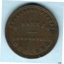 Australia Token. Parker 1d.. 35mm - Large Size ...Geelong Vic.. aVF/F+Australia Token. Parker 1d.. 35mm - Large Size ...Geelong Vic.. aVF/F+