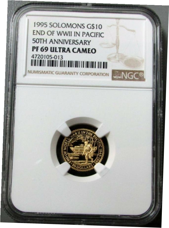 ڶ/ʼݾڽա ƥ    [̵] 1995ǯ   500 MINTED END OF WWII IN PACIFIC 50th ANNIV NGC ץ롼 69 UC- show original title