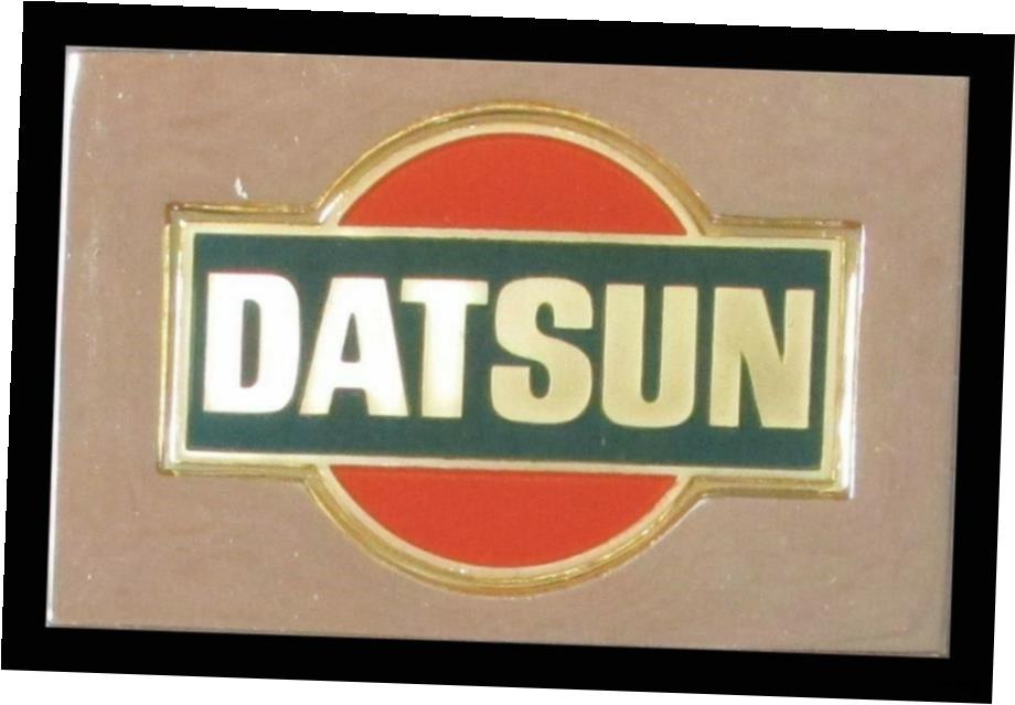 【極美品/品質保証書付】 アンティークコイン コイン 金貨 銀貨 送料無料 DATSUN スターリング シルバー フランクリン ミント 自動車 エンブレム エナメルド アートバー- show original title