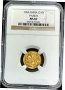 1984年 ゴールド チャイナ 10 ユアン パンダ 1/10 オンスコイン NGC 新品州 69- show original title1984 Gold China 10 Yuan Panda 1/10 Ounce Coin NGC New State 69- show original title