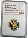 2015 ゴールド コンゴ 300 鋳造 125 フランビッグ 5 アフリカライオンズ NGC プルーフ 70 ウルトラカメオ- show original t...