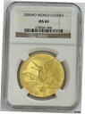 2005 MO ゴールド メキシコ 3000ミント 1オンス オンザ ウィングド ビクトリー コイン NGC 新品州 69- show original tit...
