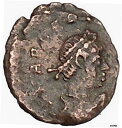 Arcadius 383AD レア本物古代ローマコインリースオブサクセス i43005- show original titleArcadius 383AD R...
