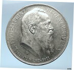 【極美品/品質保証書付】 アンティークコイン コイン 金貨 銀貨 [送料無料] 1911 GERMANY Bavaria Otto I w PRINCE LUITPOLD Antique Silver 3 Marks Coin i73862