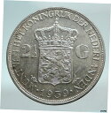 1939年 オランダ キングダム クイーン ウィルヘルミナ 2 1/2 グルデン ビッグ シルバー コイン i81117- show original title1939 Netherlands Kingdom Queen Wilhelmina 2 1/2 Gulden Big Silver Coin i81117- show original title(3)