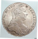 【極美品/品質保証書付】 アンティークコイン コイン 金貨 銀貨 送料無料 1780 AUSTRIA Queen Maria Theresia アンティーク シルバー 20 クルーザー オーストリア コイン i90302- show original title