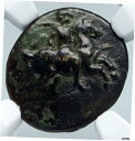 マグネシア アド メアラム 、 イオニア 300BC 本物 古代ギリシャコイン ブル NGC i89555- show original titleMagnes...