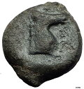 Zeugitana 300 BC本物古代ギリシャコインホースパームツリーi 58445- show original titleZeugitana 300 BC...
