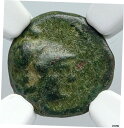 LYSIMACHIA Thrace本物古代300BC ヴィンテージ ギリシャコイン アテナNGC i90595- show original titleLYSI...