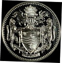 ガイアナ 10セント 、 1967年-コート ・ オブ ・ アームズとホッツイン 、 レア- show original titleGuyana Dime, 1...