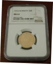 ノルウェー 1910 ゴールド 20 クローナー NGC MS61Norway 1910 Gold 20 Kroner NGC MS61(3)