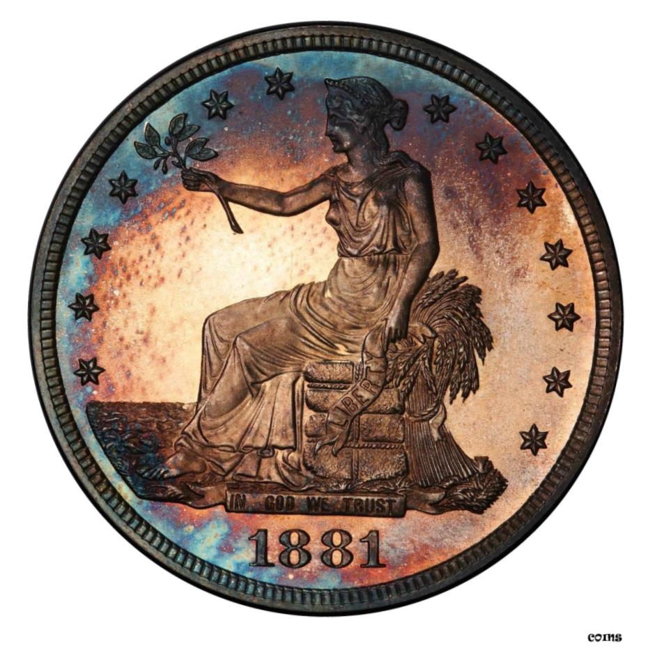 ץʡɥ꥽㤨֡ڶ/ʼݾڽա 1881ǯ T$ 1 ȥ졼 ɥ PCGS PR67CAM CAC- show original titleפβǤʤ8,947,750ߤˤʤޤ