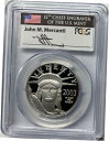 2003-W $100 1オンス プラチナ アメリカン イーグル PCGS PR70 DCAM Mercanti2003-W $100 1oz Platinum...