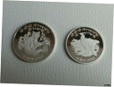 NEPAL CONSERVATION 1974 ROYAL MINT SILVER PROOF 50 & 25 RUPEE MINT CONDITIONNEPA...