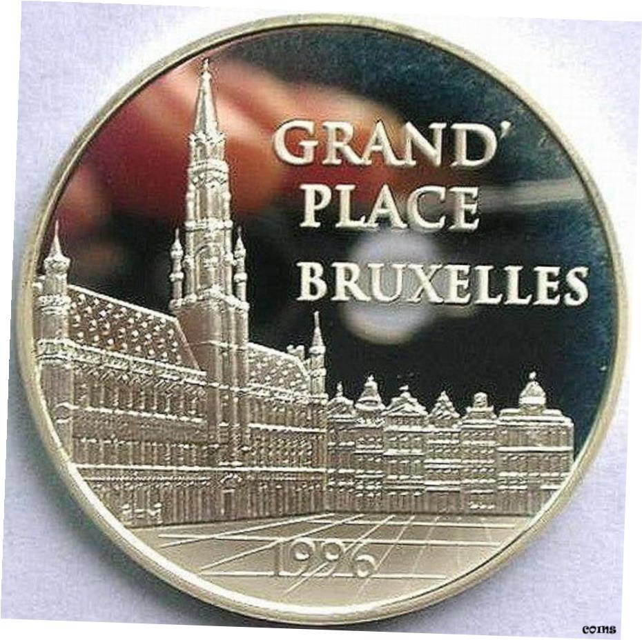  アンティークコイン コイン 金貨 銀貨  France 1996 Bruxelles 100 Francs Silver Coin,Proof