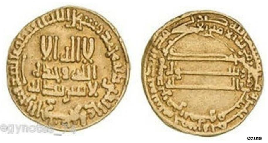 ڶ/ʼݾڽա ƥ    [̵] ISLAMIC GOLD ABBASID AV DINAR HARUN AL-RASHID 186 AH (MOZ) HEIR AL-AMIN, RR- show original title