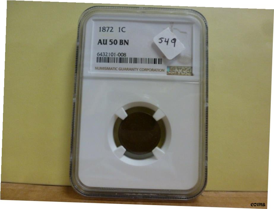 yɔi/iۏ؏tz AeB[NRC RC   [] 1872N CfBAwbhZg NGC AU-50 BN #008- show original title