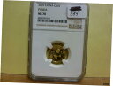 2007年 中国 1/10オンス ゴールド パンダ NGC MS-70 #0142007 China 1/10oz Gold Panda NGC MS-70 #014