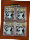 2018 S プルーフ シルバー イーグル PCGS PR70 クリーブランド アート デコ ファーストデイローションセット2018 S Proof Silver Eagle PCGS PR70 Cleveland Art Deco First Day Lotion Set