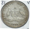 オーストラリア 1931 ジョージ対V フロリン カンガルー動物オーストリッチ オーストラコート オブ アームAustralia 1931 George v V...