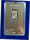 2.5gグラムを使用しました。 9995 プラチナ地金バー - バルカンビ (アッセイ カード)Used 2.5g Gram. 9995 Platinum Bullion Bar - Balcambi (Assay Card)