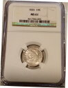 ロール 1835 キャップダイム 10インチ コイン NGC MS61 エスト サバイバル : 300 のみ MS 対応Roll 1835 Cap Dime 1...