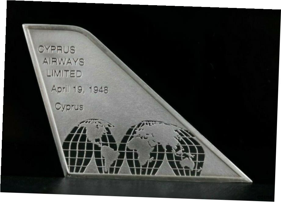ڶ/ʼݾڽա ƥ    [̵] Cyprus Airways Limited .925 Airlines of the World Tail Emblem Bar- show original title