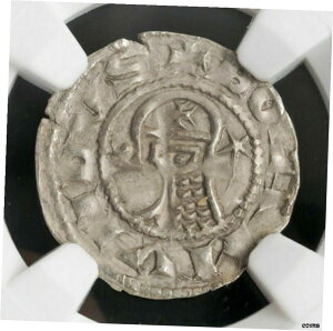 古いコイン フランス銀貨 レア 1163 十字軍国家 アンティオキア ボヘドン III ビロンOld Coin French Silver Coin Rare 1163 Crusader State Antioch Bohedon III Bilon