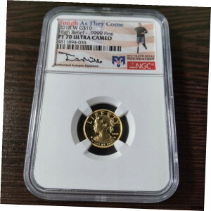 世界最高評価のレアコイン 20枚 2018年 アメリカ10ドル金貨World's highest rated rare coins 20 pieces 2018 American $10 gold coin