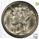 【極美品/品質保証書付】 アンティークコイン コイン 金貨 銀貨 [送料無料] 1924年-S マーキュリーダイム PCGS MS64- show original title