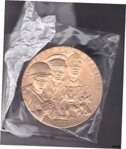 モントフォード ポイント海兵隊米国造幣局 2011 年議会法 3 インチ メダル シール付きMontford Point Marines Corp US Mint 2011 Act Of Congress 3 Inch Medal Sealed